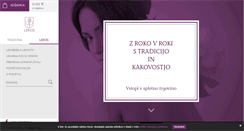 Desktop Screenshot of lekos.si